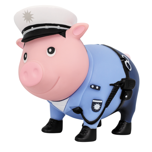 Sparschwein Polizist LILALU